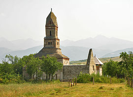 Densuș Church, view from the North
