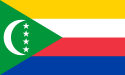 Flag of Comoros.
