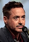 Robert Downey Jr., who portrays Tony Stark / Iron Man, at San Diego Comic-Con in 2014