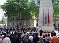 2005 - A ceremony at the Cenotaph, London, on Sunday 12th June remembering Irish war dead
