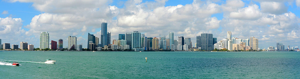 Панорамен изглед към Маями.