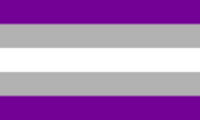 Graysexual pride flag