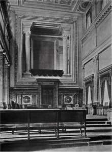 Image of the grand courtroom