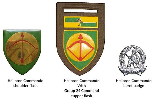 SADF era Heilbron Commando insignia