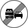 III-13 End of overtaking by trucks prohibition