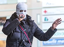 1.Cuz on mask, a photo taken in February 2020