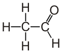 CH3CHO，乙醛