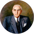 Senatspräsident pro tempore Arthur H. Vandenberg aus Michigan