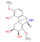 Chemical structure of sinococuline.