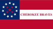 National Color of the 1st Cherokee Mounted Rifles[44]