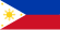 Flagge der Republik der Philippinen