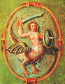 Siréna - ženská polopostava s rybím ocasem a dračími křídly