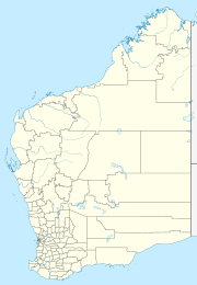 جێڕاڵدتن is located in Western Australia