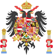 Coat of Arms of Charles V as Holy Roman Emperor.