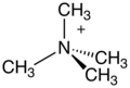 (CH3)4N+,四甲基銨鹽