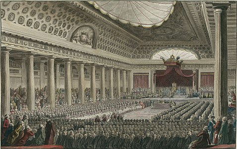 国王在三级会议开幕式上 (1789年5月5日)