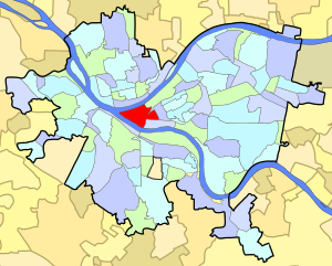 Chinatown is located in Pittsburgh neighborhoods