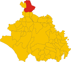 Acquapendente within the Province of Viterbo