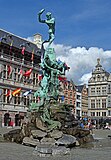 Jef Lambeaux (date unknown): Brabo Fountain, Antwerp.