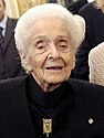 Rita Levi-Montalcini, Neurologist and Nobel laurete for the discovery of nerve growth factor[275]