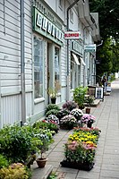 Flower market in Mariehamn