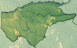 Localisation d'El Retorno dans le département de Guaviare.