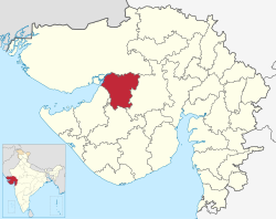 Location in Gujarat