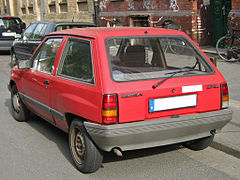 Vista trasera Ficheru:Opel