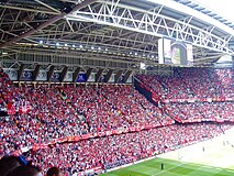 Liverpool supporters at the 2006 FA Cup final