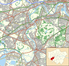Location of Douglas House within the London Borough of Richmond upon Thames