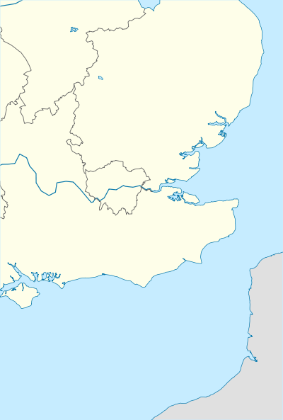2020–21 Isthmian League is located in Southeast England