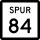 State Highway Spur 84 marker
