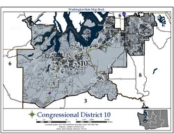10.º distrito ubicada en Washington (estado)