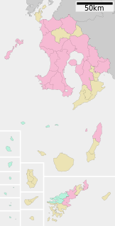鹿児島県行政区画図