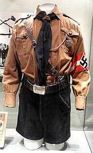 Uniform of the Hitler Youth movement in the 1930s