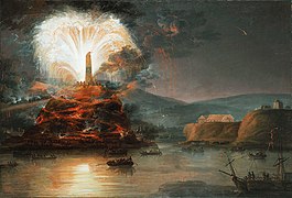 Jan Bogumił Plersch, Fireworks in honor of Catherine II, (~1787)