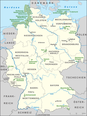 Black Forest National Park is located in Germany