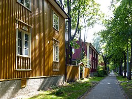 Puu-Käpylä workers' housing area Helsinki, 1920–1925.