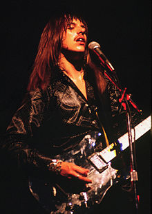 Haycock with the Climax Blues Band in 1974