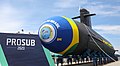 Launching of the Brazilian submarine Humaitá, Scorpène class