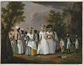 Image 26Agostino Brunias. Free Women of Color with Their Children and Servants in a Landscape, ca. 1770-1796 Brooklyn Museum (from Culture of the Caribbean)