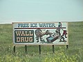A typical Wall Drug billboard