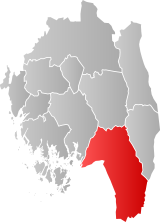 Halden within Østfold