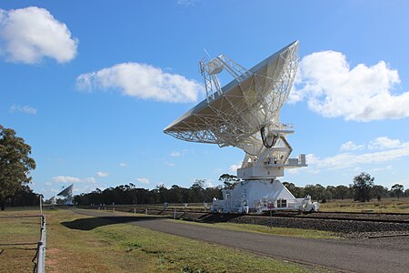 Broad gauge track for CSIRO Australia Telescope in Narrabri