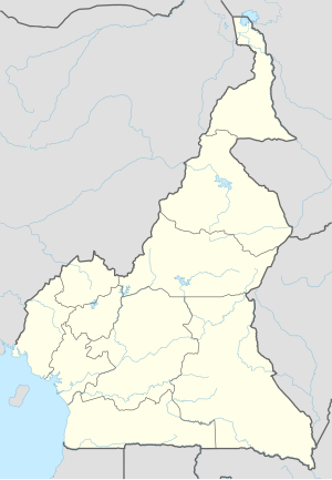 Іденау. Карта розташування: Камерун