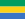 Gabon bayrak