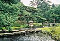 The Flying Geese Bridge in Kenroku-en garden (between 1822 and 1874)