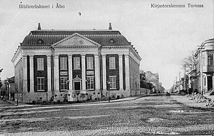 Karl August Wrede, Turku Main Library, 1903.