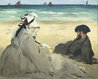 Sur la plage, 1873 Édouard Manet Musée d'Orsay (Paris.)