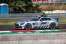 Mobil keselamatan Mercedes-AMG GT R di Grand Prix F1 Hungaria 2019